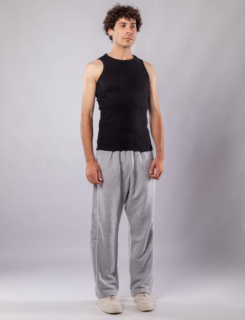 Strip pants Gray (Regular Fit)